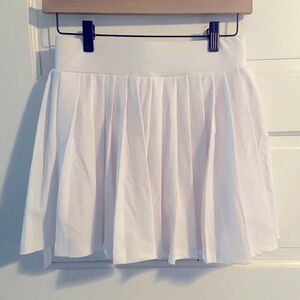 White Pleated Skirt - Sporty Tennis/pickleball  Skirt New without tags